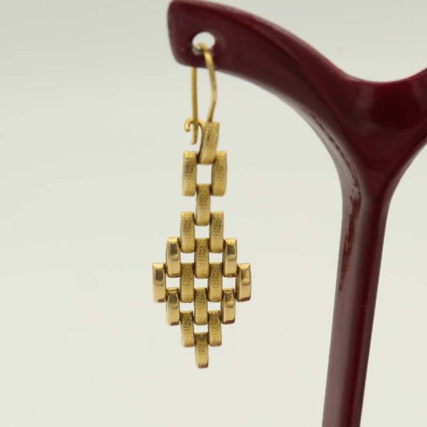 گوشواره طرح رولکس کد 5608 - تصویر 2