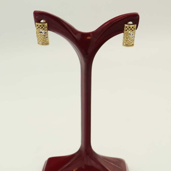 گوشواره تراش مستطیل کد 5610