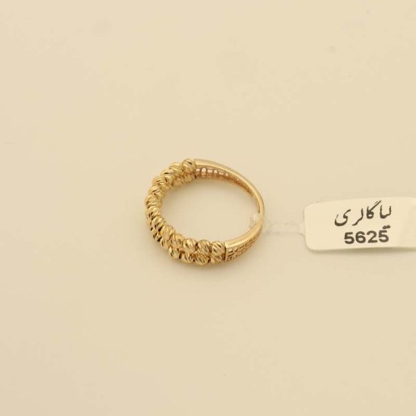 انگشتر البرنادو دو رج کد 5625 - تصویر 3