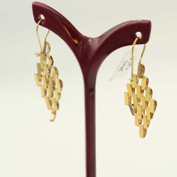 گوشواره طرح رولکس کد 5798 - تصویر 3