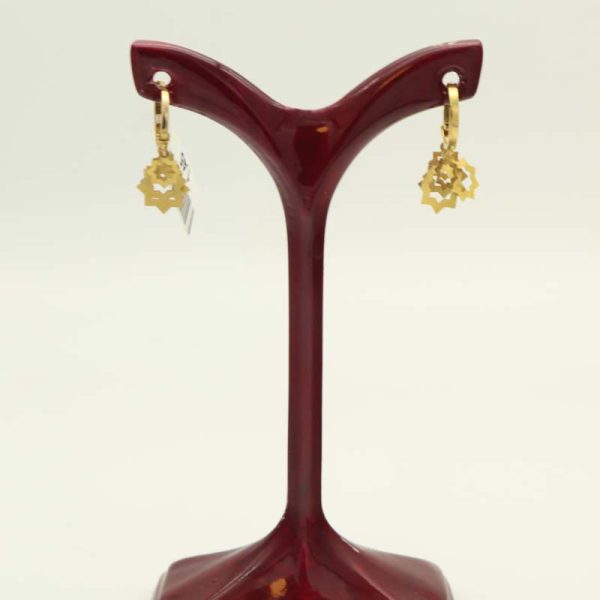 گوشواره پولکی اسلیمی کد 5807