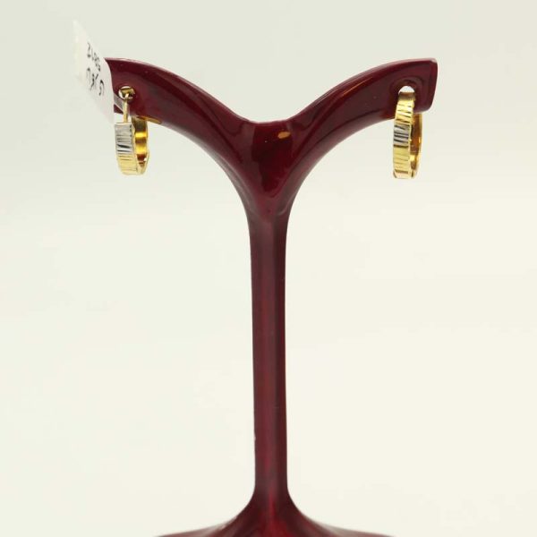 گوشواره حلقه ای تراش کد 5812