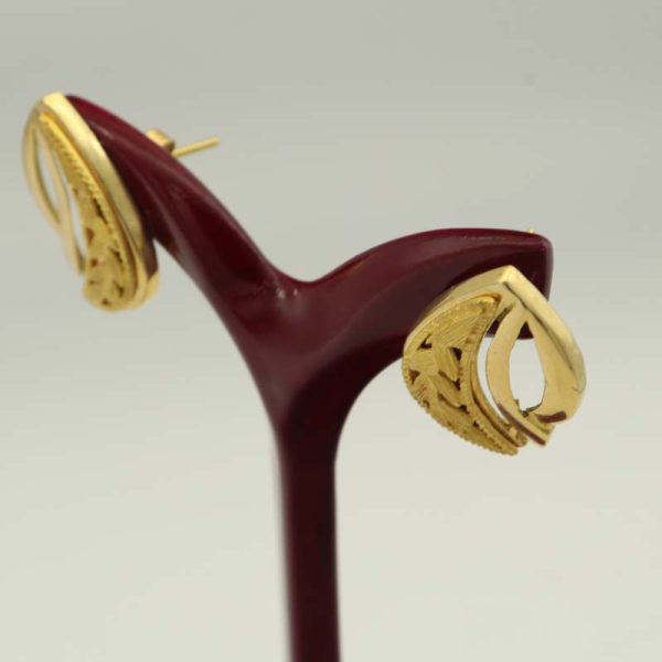گوشواره اشک گندم کد 6046 - تصویر 2