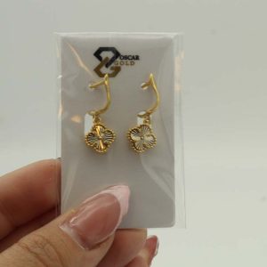 گوشواره ونکلیف تراش کد 6527