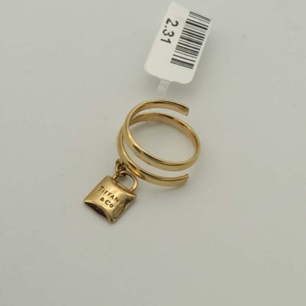 انگشتر پیچی طرح تیفانی کد 6519 - تصویر 2