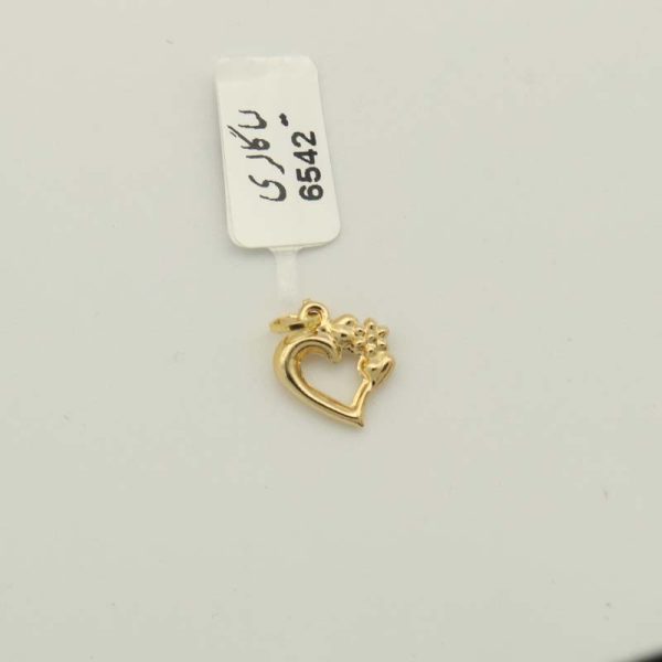 مدال قلب و گل کد 6540