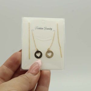 گوشواره بخیه ای کد 6565