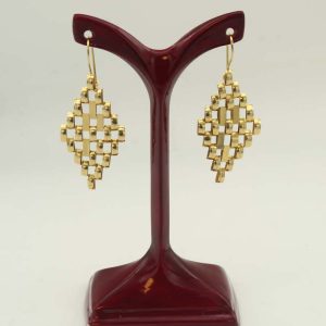 گوشواره لوزی کد 7304