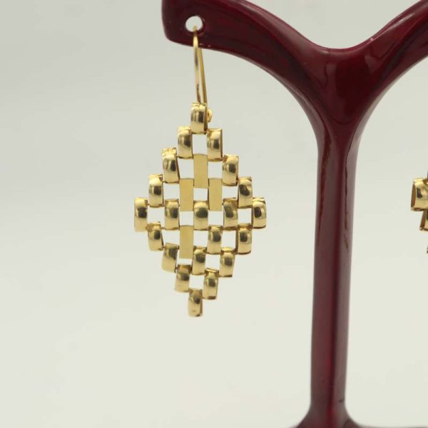 گوشواره لوزی کد 7304 - Image 2
