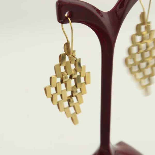 گوشواره لوزی کد 7304 - Image 3